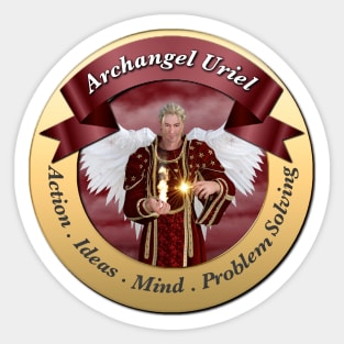 Archangel Uriel Sticker